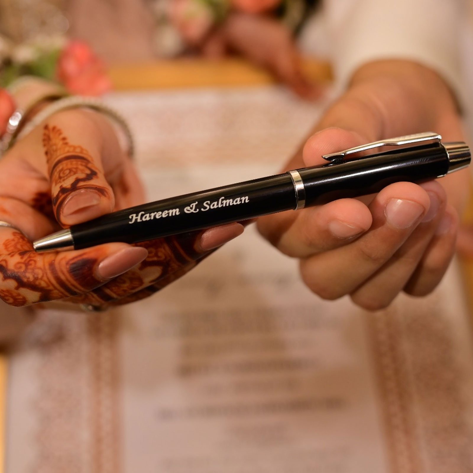 Personalized Nikkah Pen