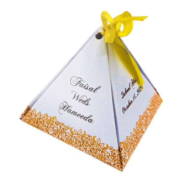 100pcs Customized Pyramid Bid Box - Image 3