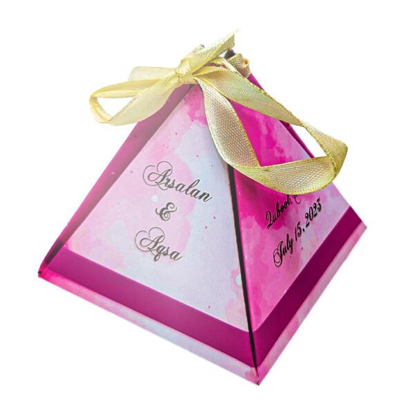 100pcs Customized Pyramid Bid Box - Image 6