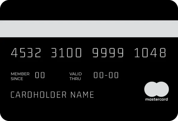 back side engraved card